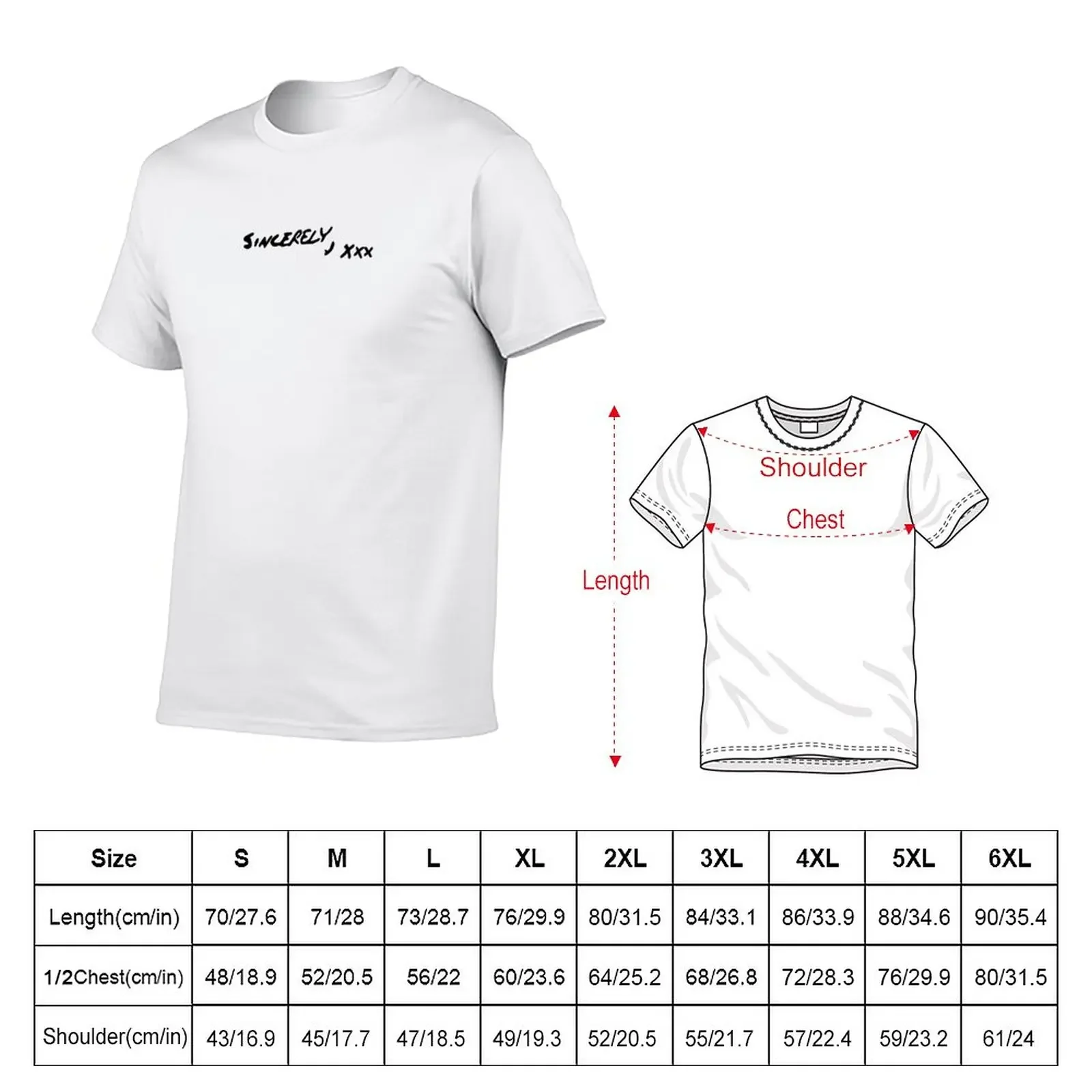 Sincerely xxx T-Shirt Blouse Short sleeve tee animal prinfor boys black t-shirts for men