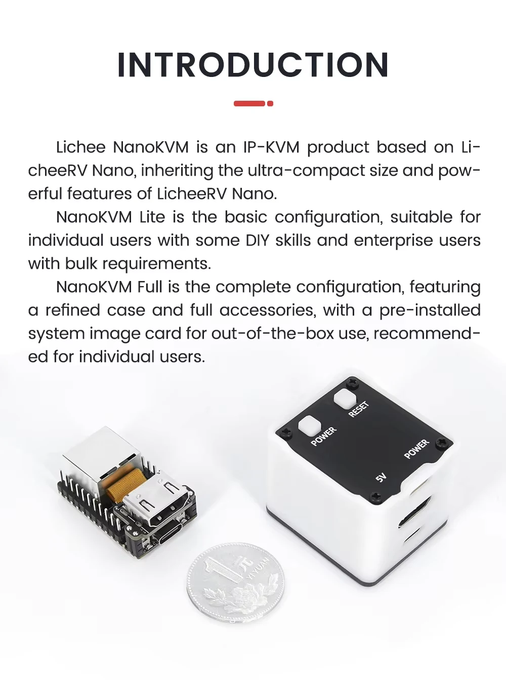 Sipeed NanoKVM Pi-KVM Mini HDMI Remote Control Operation And Maintenance Server
