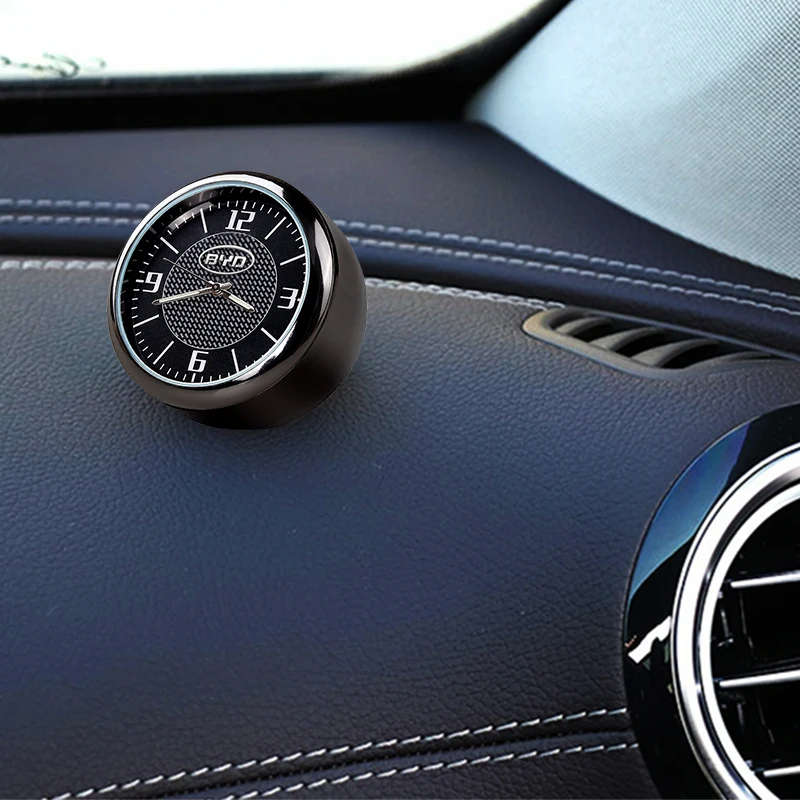 Ford Mustang 08 Bleue auto horloge miniature