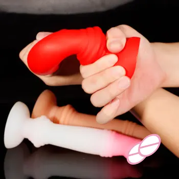 New Peni Lifelike Dildos Artificial Monster Dragon Dildo Strong Suction Cup Adult Sex Toy Dog Dilldo Masturbators Sexy Anal Plug 4