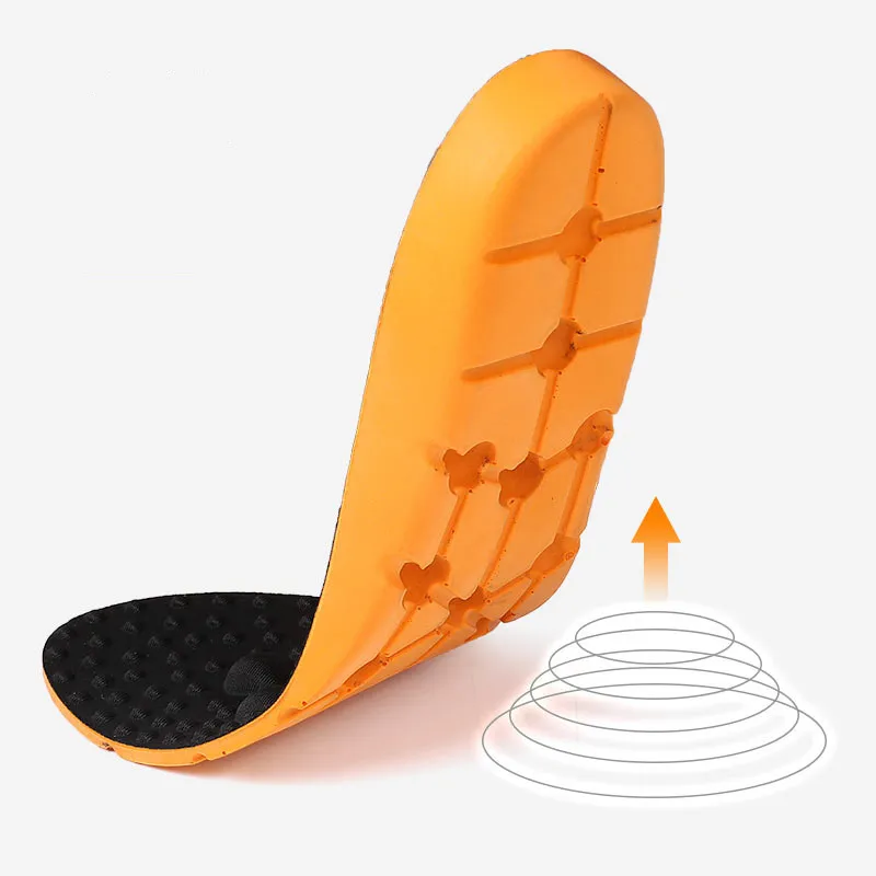 Massage Insoles For Shoes Men Women Inserts Sweat-absorbent Breathable Shock Absorbing Insole Foot Bump Massage Pad Shoe Insoles