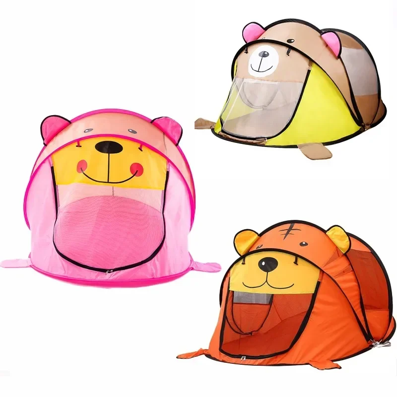 Kids Play Tents Collapsible Tent for Boys Girls Gift Large Foldable Playhouse Indoor/Outdoor Fun Pop up Tent Toys for Toddlers
