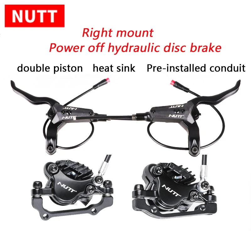 NUTT Electric Scooter Hydraulic Disc Brake induction power off