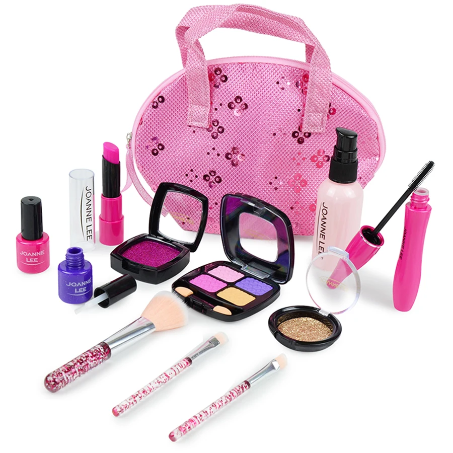 Cosmetics Set Children's Fun Play House Simulation Cosmetic Toys Set Parent-kids Interactive Play Toys Birthday Gifts for Kids