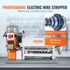 VEVOR Electric / Manual Wire Stripping Machine Cable Stripper Wire Peeler 370W 1.5-36mm 11 Channels for Scrap Copper Recycling 2