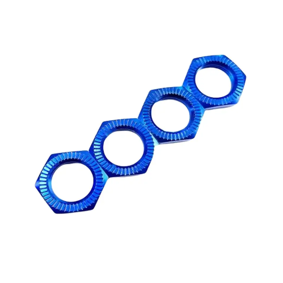 Dado Alluminio 17mm Arrma Dadi Ruota In Alluminio ARRMA 17mm Neri (4 Pz) - Per Modelli 6S Kraton, Mojave, Codice AR310449 Dadi Alluminio Arrma Kraton Mojave