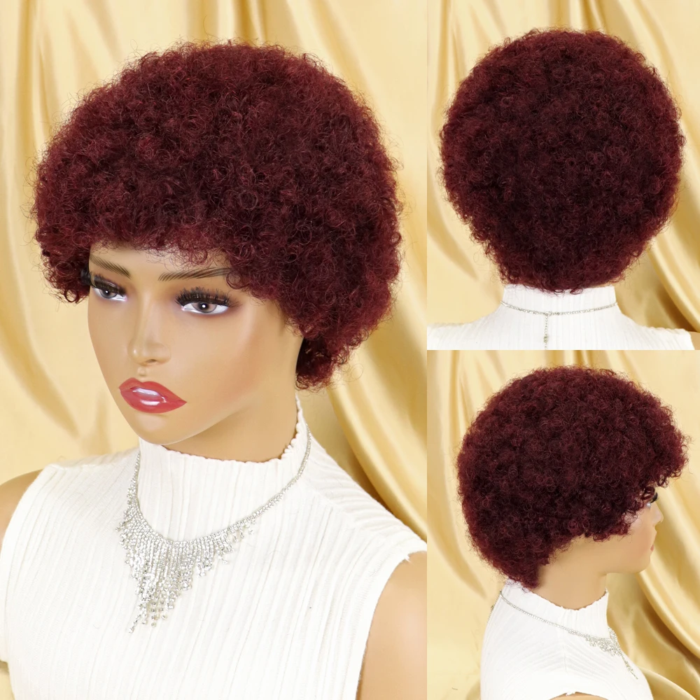 Рисунок 4 - Короткие афро кудрявые вьющиеся парики для женщин