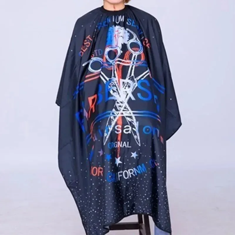 1pcs Barber Cape Waterproof Hairdressing Cape Haircut Gown Cloth For Hair Styling 2