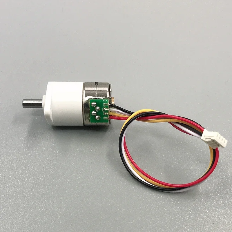 Ohm Gm15by Mini Engrenagem Caixa de Engrenagem de Metal 15 mm Motor de Passo Fases Fios Eixo d dc 5v 40
