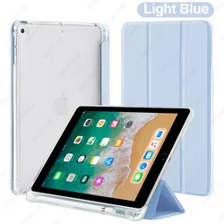 Lightweight Protective Tablet Cover with Stylus Holder (Light Blue)