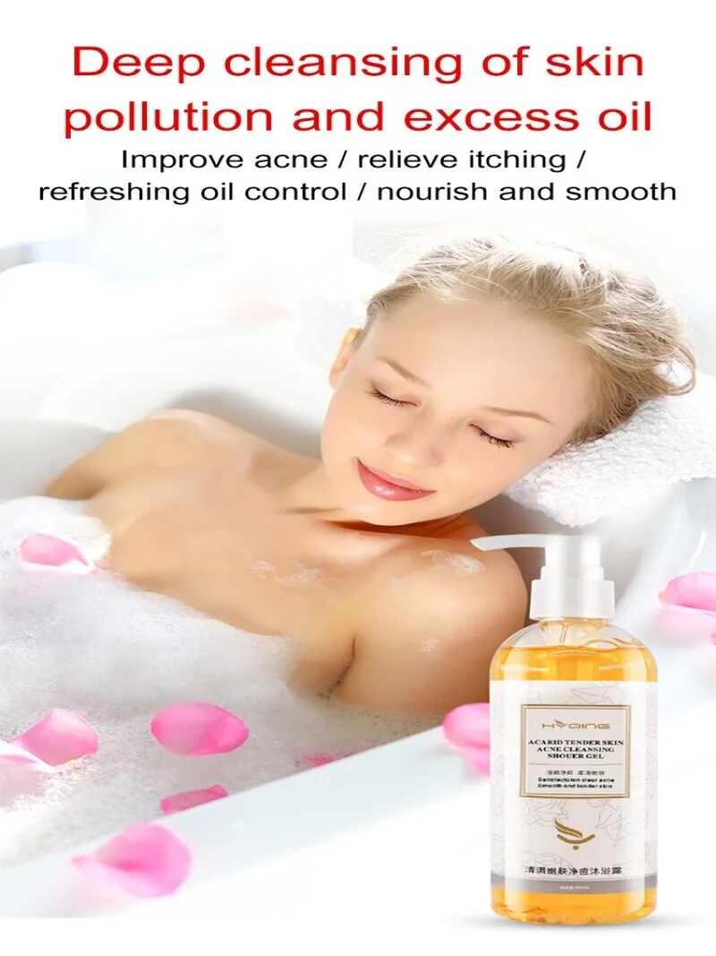 Sophora flavescens Anti-mite Exfoliating Body Wash
