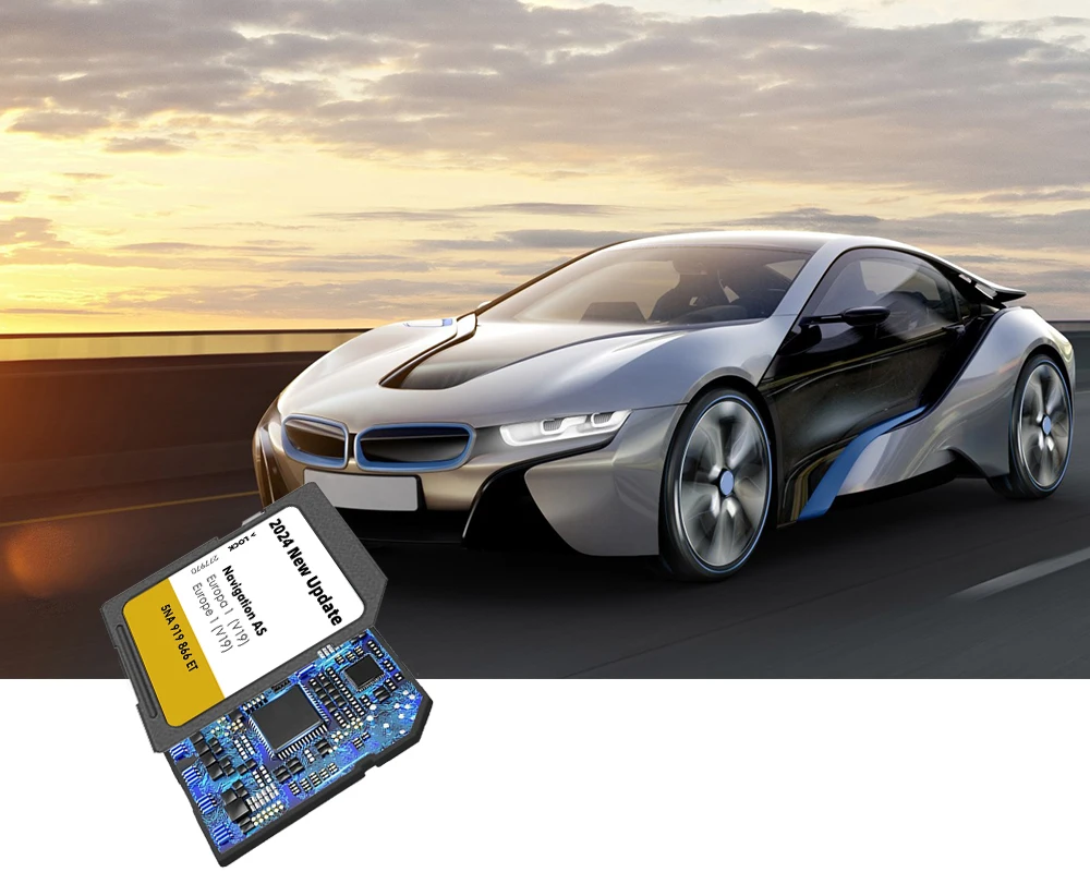 Navigation Map SD 32GB Memory Flash GPS Card for VW Tiguan AD1 AX1 Europe gps map navigation sd cards