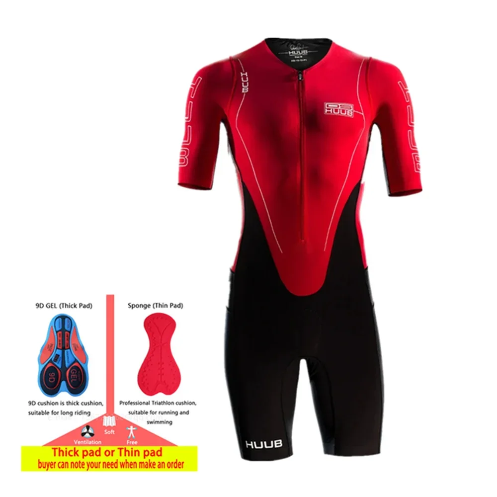 Triatlon Suit Men Cycling Aero Skinsuit Bicycle Clothing