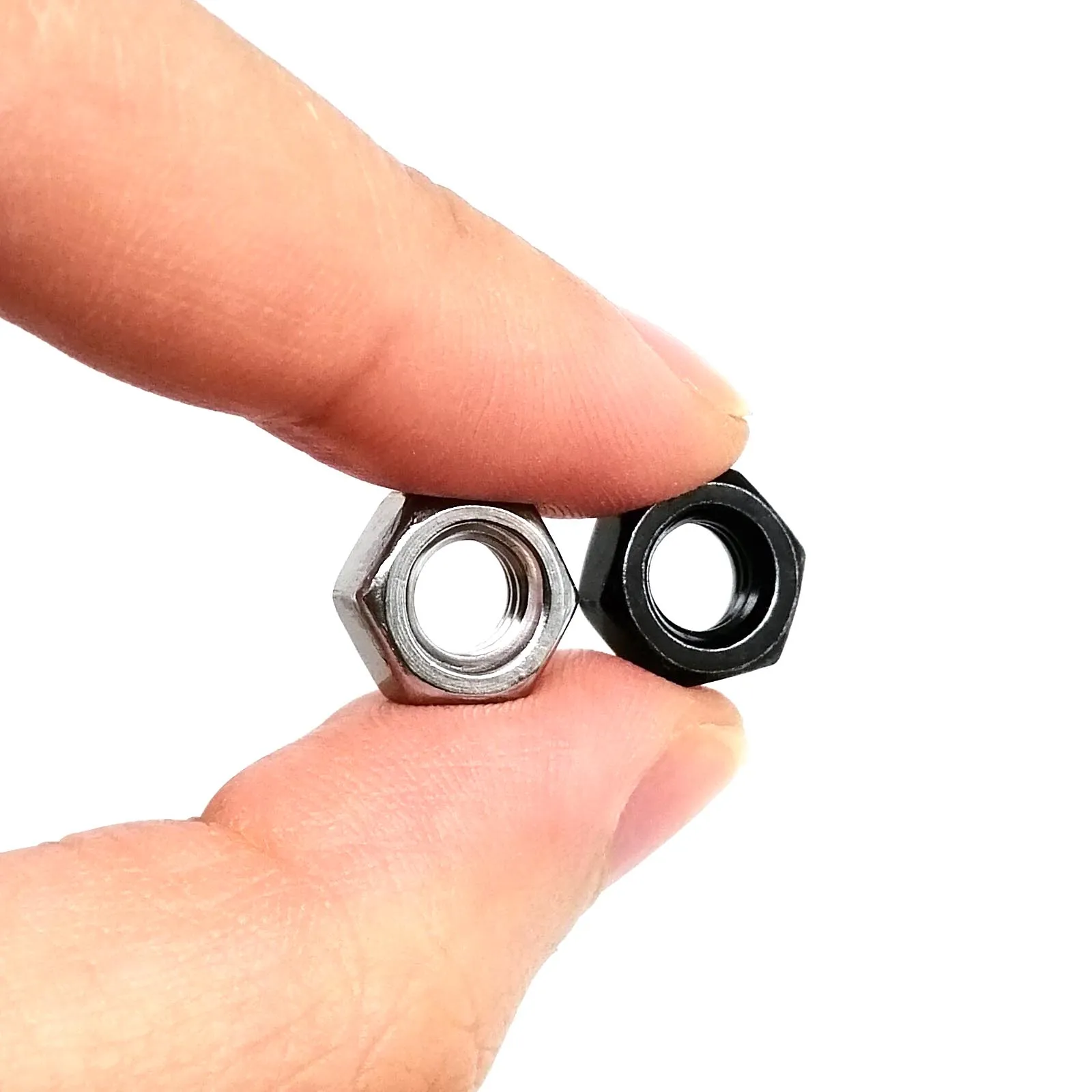 Hexagon Nut Kit 1 Box Mix M1 M1.2 M1.4 M1.6 M2 M2.5 M3 M4 M5 M6 M8 to M16 DIN934 304 Stainless Steel Brass Carbon Steel