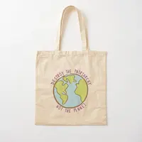 Destroy The Patriarchy Not The Planet C Gah Canvas Bag Unisex Handbag Fabric Ladies Tote Grocery Fashion Printed Casual 1