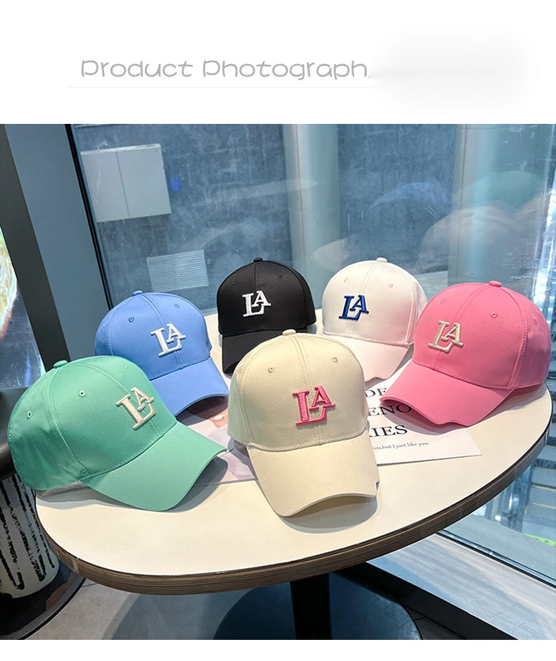 Bestickte Baseballcap Für Damen Und Herren Mit Wellenkrempe_voghion.com