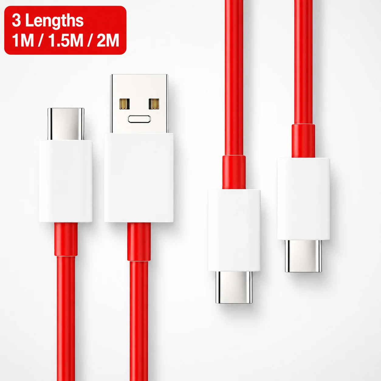 65W USB C 케이블 고속 충전 타입 C 데이터 케이블 USB A to C C to C OnePlus 13 12 11 10 Pro Nord PD 퀵차지 1M 1.5M 2M