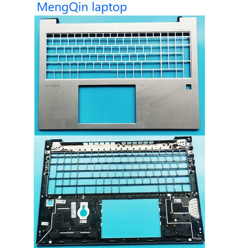 

N08133-001 New For HP EliteBook 860 865 G9 zhan 99 X16 Notebook Keyboard Bezel Palmrest Upper Case Silver Fingerprint Hole