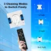 Liectroux YW509 Robot Window Vacuum Cleaner, Double Water Spray,Laser Sensor,Auto Glass Wet Mop,Home Floor Window Cleaning Robot 3