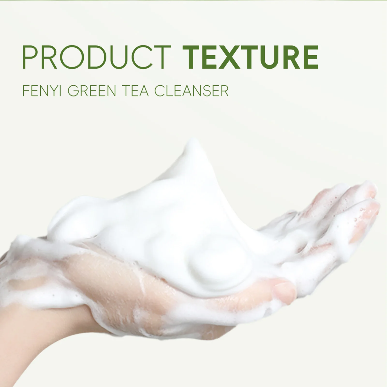 Green Tea Facial Cleanser 50g Skin Deep Cleansing Moisturizing Blackhead Removal Skincare Face Wash Foam Face Cleanser Skin Care 5