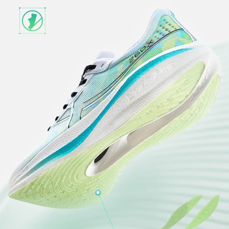Xtep 260X Running Shoes For Men 2024 Spring Lightweight