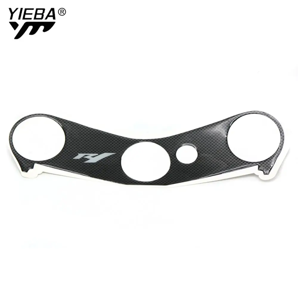 

Motorcycle Oil Tank Protect Plate Fork Badge Steering Bracket Cover Decals Sticker For Yamaha YZF-R1 YZFR1 YZF-R1 2002-2003