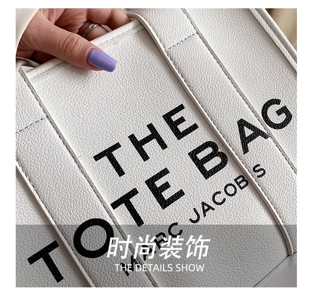 Marc Jacobs Tote Bags Designer Brand for Women Handbags Luxury Bag Matte Leather Shoulder Crossbody Small Shopper Handbag 5