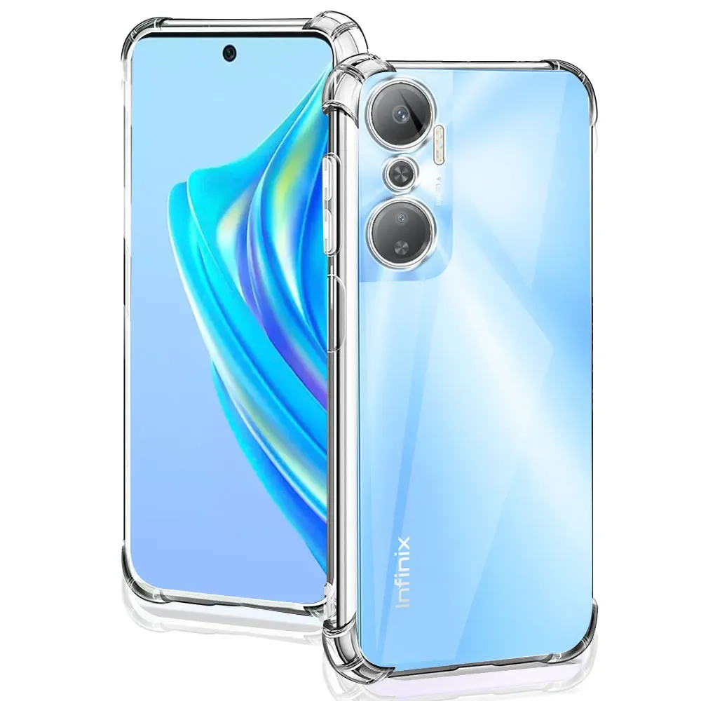 Silicone Soft Clear Shockproof Phone Case Cover
