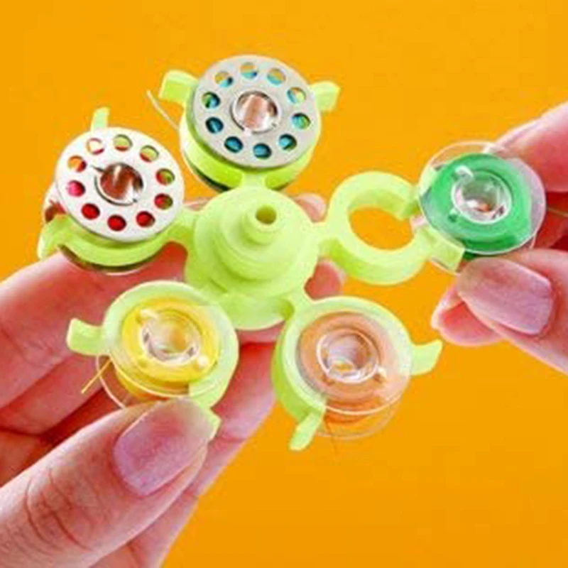 Description Picture 5 of itemSewing Bobbins Tower Storage Clips Stand for 30 Thread Spool Plastic Holder Clamps Organizer Sewing Machine DIY Embroidery Tool