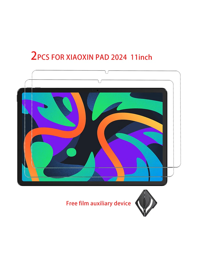 HD Scratch Proof Tempered Glass Screen Protector For Lenovo Xiaoxin Pad 11-inch Tablet Protective Film Oil-coating 2 PCS tempered glass screen protector