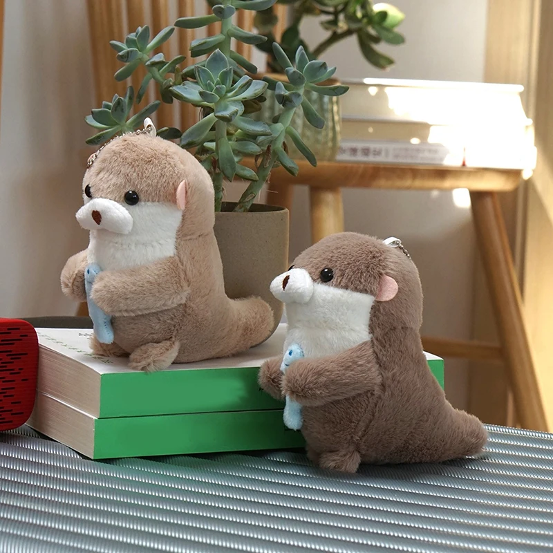 Otter Doll Plush Toy Mini Doll Table Decoration