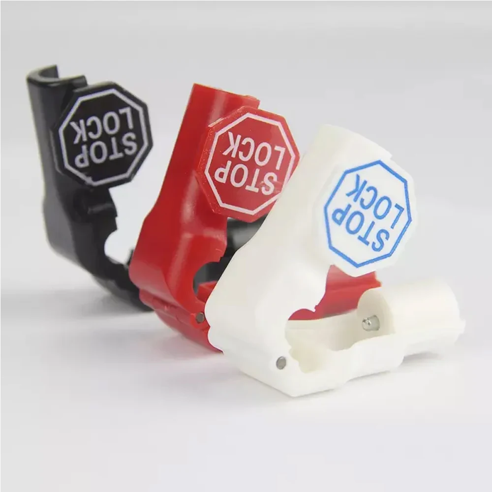 Supermarket Hook Stoplock Pegboard Loss Prevention Shop Hook Stop Lock Commodity Security Display Security Stop Locks 100PS