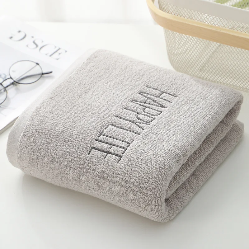 70X140CM Large Cotton Super Absorbent Thick Towel Bath Towel Beauty n motionQuick Drying Soft Bath Towel Comfortable Beach Towel 5