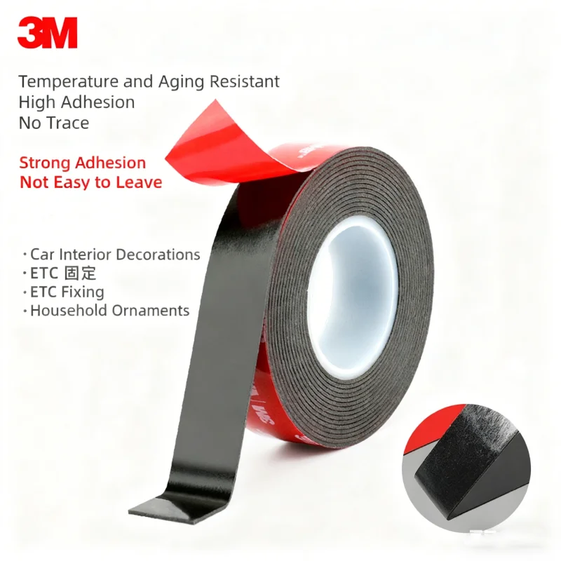 5 Tamponi Adesivi 3M Diametro 50mm – Nastro Biadesivo, Made In Germany