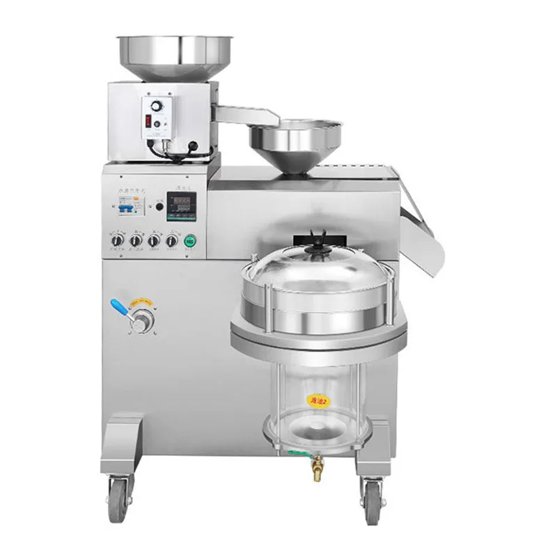 XZ-Z505H Oil Presser Automatic Household FLaxseed Oil Press Oil Extractor Peanut Oil Press Cold Press Oil Machine 1500W