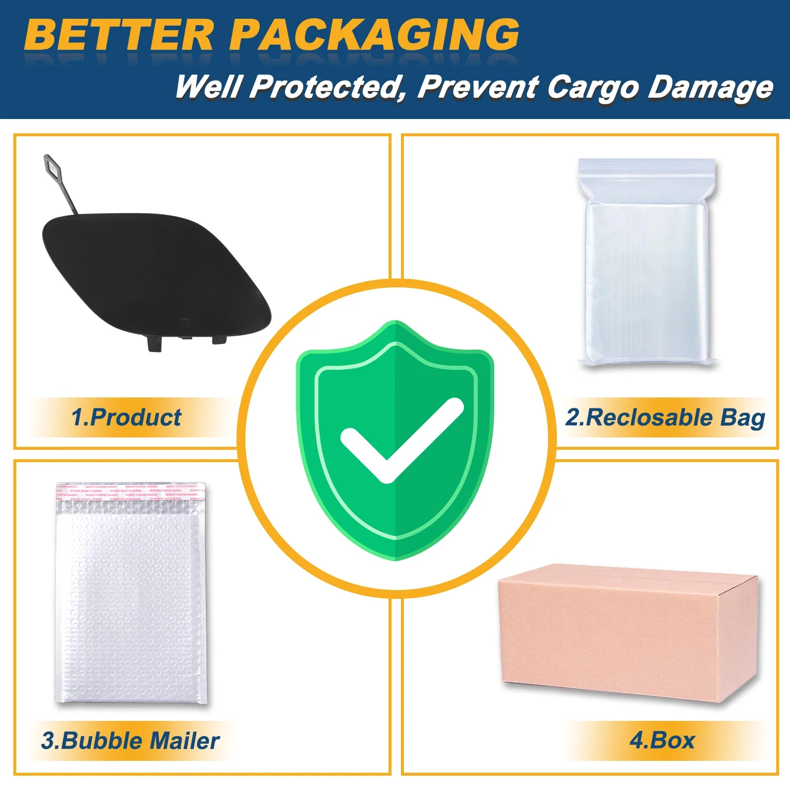 메르세데스-벤츠 W205 세단 C-클래스 C300 C400 C43AMG 2015-2018용 프론트 범퍼 견인 고리 캡 견인 아이 커버 A2058850724