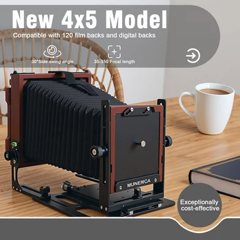 eTone Professional Munewca 4x5 Large Format Film Camera Carbon 1