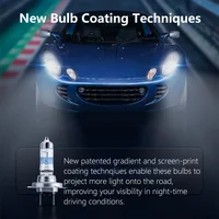 Philips Racing Vision GT200 H4 H7 12V +200% Brighter Light Car Halogen Headlight Original Auto Lamps High Low Beam ECE, 2pcs 2