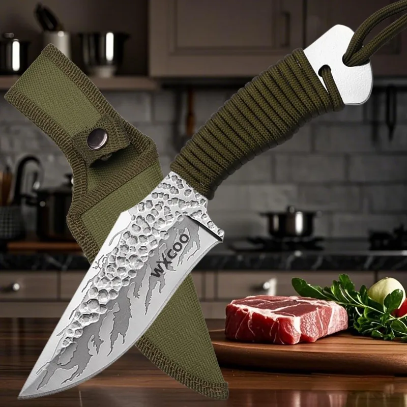 Mystery Surprise Gift Box Multi-function Professional Stainless Steel Chef Knife Utility Knife Boning Knife Outdoor Shovel Fruit 6