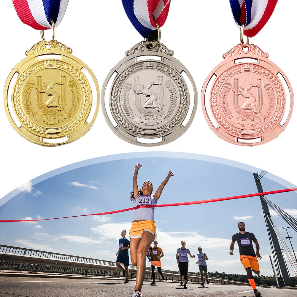 

2 in Medal Winner Medal Souvenir Gift Gold Silver Bronze Award Medal Gold Winner Medal for Competitions Party for Kids Adults