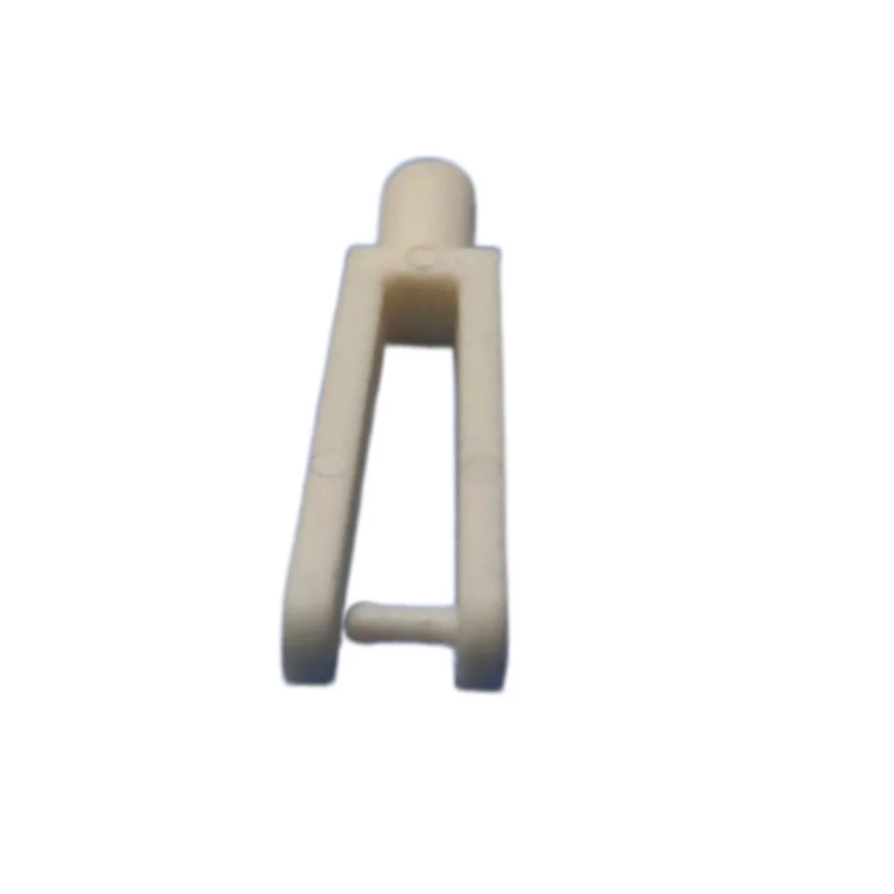 TIAJTHYD 20 Pezzi Mini for Forcella in Nylon for Parti di aeroplani RC Aerei elettrici Accessori for Modelli in Schiuma Colore Bianco/Grigio(20 PCS type05 White