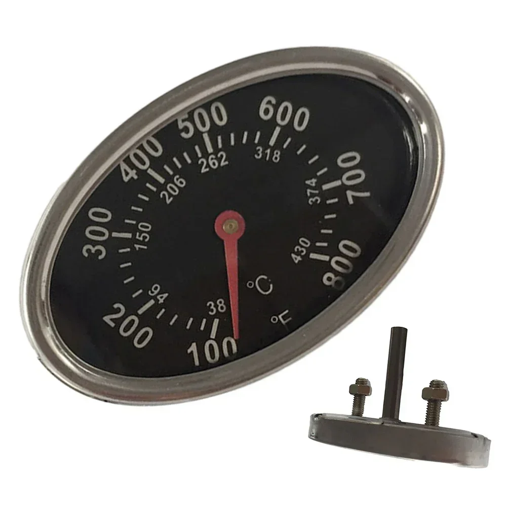 Metal Temperature Gauge Grill Thermometer Cooking Temperature Accessories thermocouple replacement probe For Weber Q2000 / Family Q
