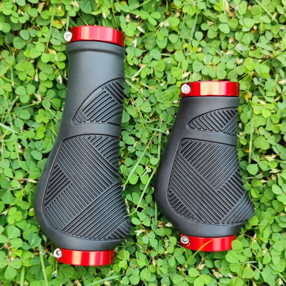 Fahrrad Griffe MTB Gummi Anti-Slip Mountainbike Stoßfest Lenker Abdeckung Lock Auf Ergonomische Radfahren Griff Bar Teile – Detail 14