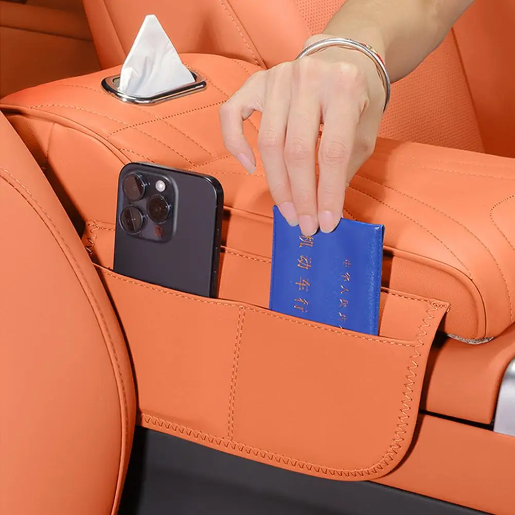 For Haval H9 2rd 2024 2025 Car Center Console Armrest Box Height Pad Three in One Car Multifunctional Tissue Box Storage