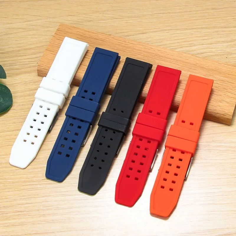 23mm Waterproof Silicone Watch Strap – Sport Dive Band