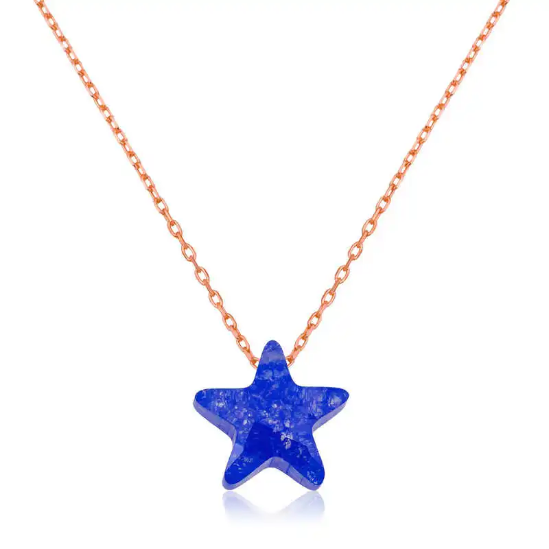 

Tevuli 925 Sterling Silver Blue Star Women Necklace