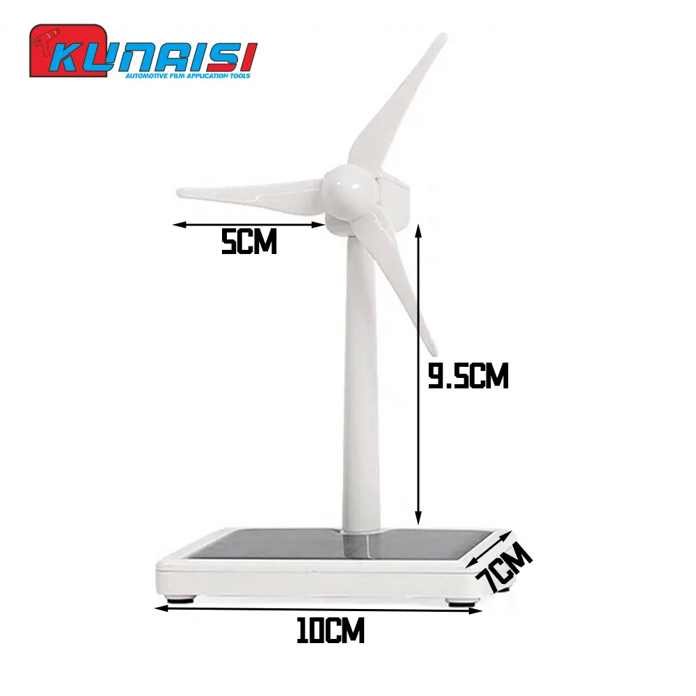 Solar Fan KUNAISI Mini Solar Fan Solar Energy Thermal Fan For Window Tint Film Heat Rejection Test