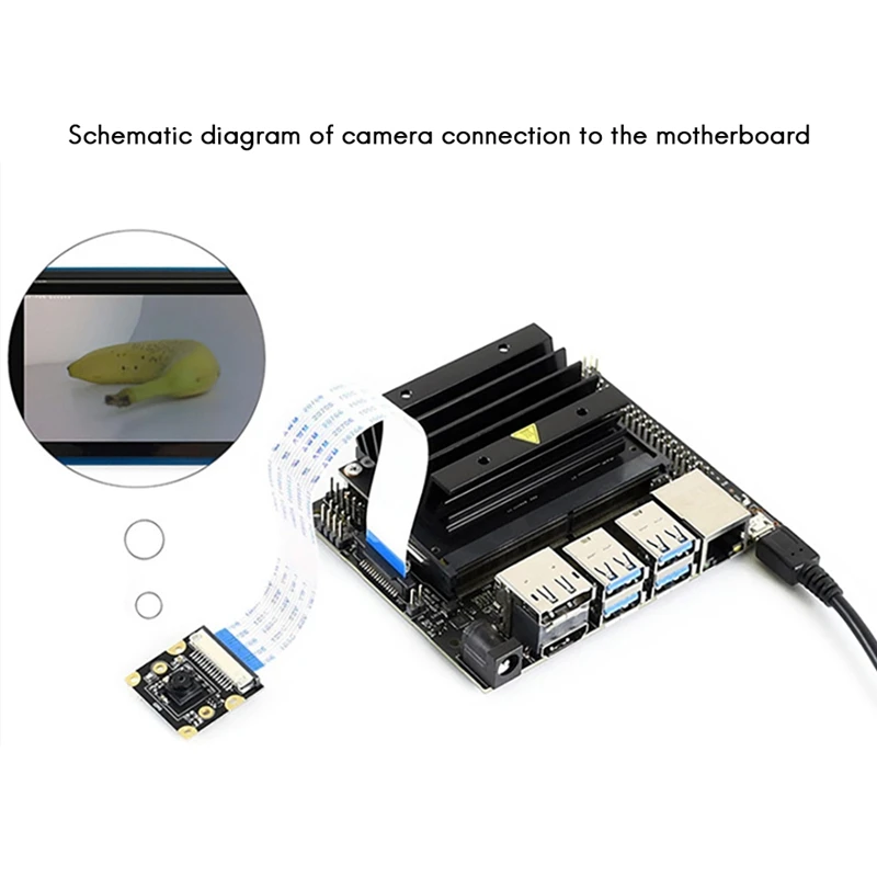Jetson Nano Xavier NX 카메라 모듈, IMX219 용, 77 도