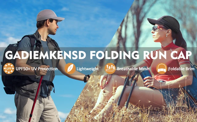 Cappello A Secchiello Unisex GADIEMKENSD - Cotone, UPF 50+, Leggero E Impacchettabile