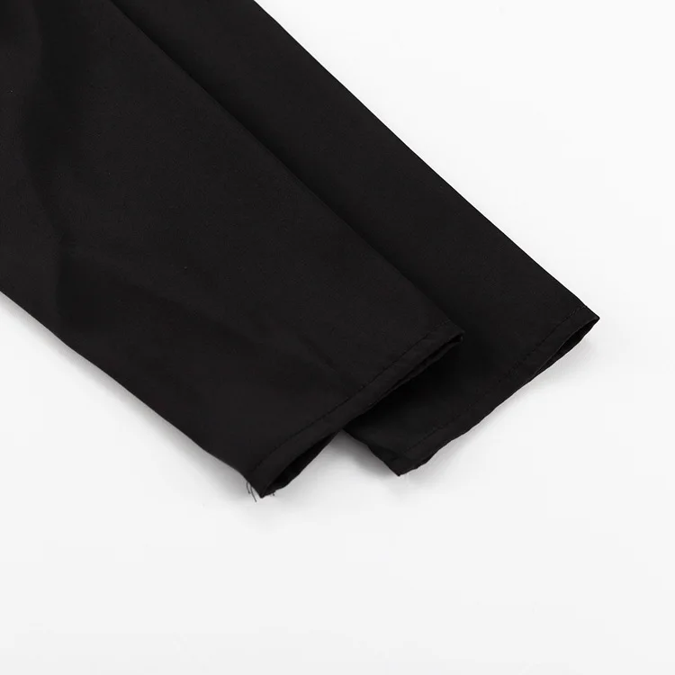 Backless Lace-Up Slim Maxi Dress Female Black Fashion Autumn 2025 Bandage Long Sleeve Solid Elegant Patchwork Long Dress